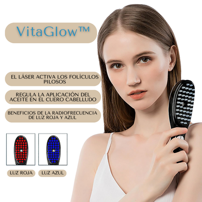 Vitaglow™ - Cepillo de tratamiento para el cabello