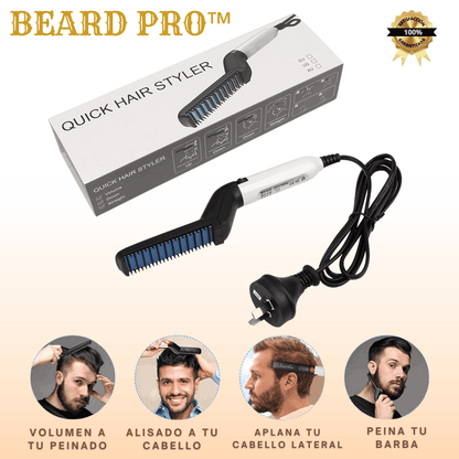 Beard Pro™ - Cepillo alisador de barba y cabello