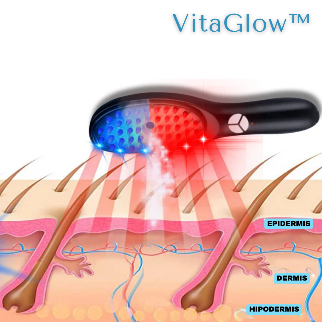 Vitaglow™ - Cepillo de tratamiento para el cabello